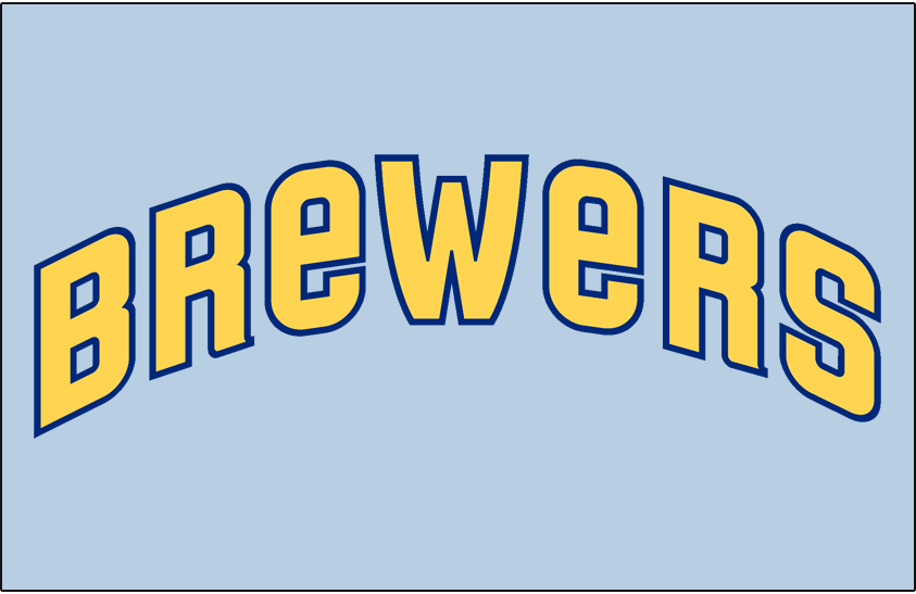 Milwaukee Brewers 1970-1971 Jersey Logo fabric transfer